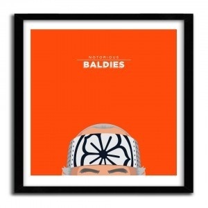 Notorious Baldie MR. MIYAGI by Mr Peruca #print