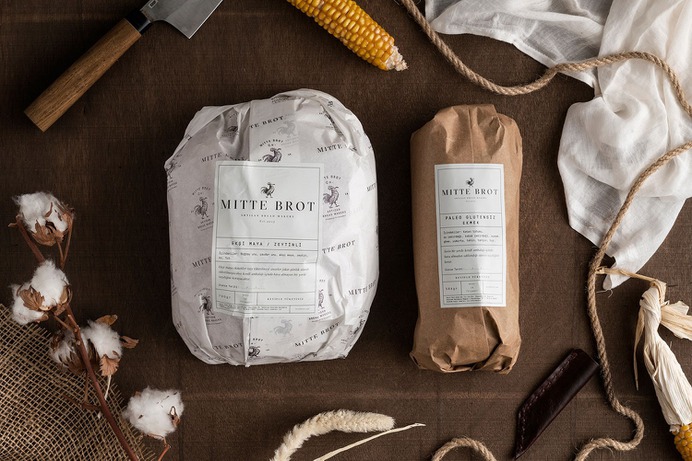 Mitte Brot Artisan Bread - Mindsparkle Mag Studio Born designed Mitte Brot – a boutique bakery, which produces daily fresh-from-the-oven artisan sourdough breads. Their breads are crafted using only natural and locally sourced goods from various regions in Turkey. #logo #packaging #identity #branding #design #color #photography #graphic #design #gallery #blog #project #mindsparkle #mag #beautiful #portfolio #designer