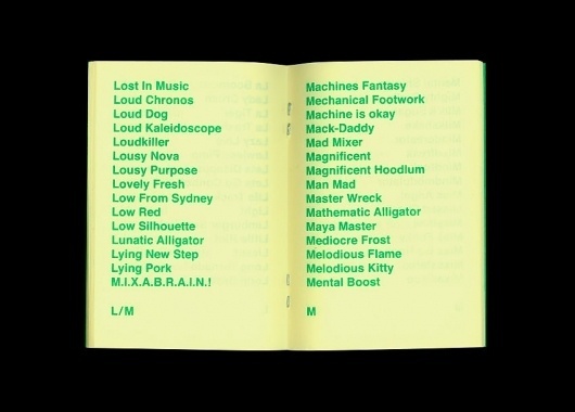 RP No.3 : Welcome! #print #design #random #press #poetry