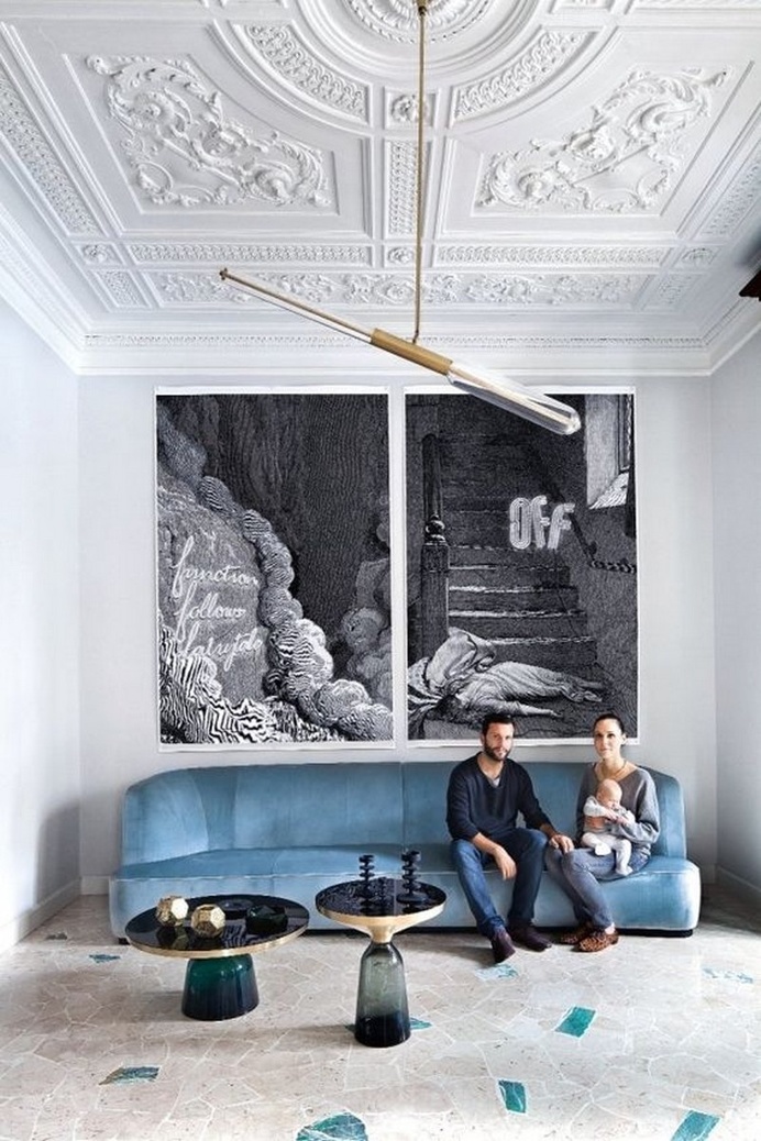 Art Nouveau Style Apartment in Milan / Pietro Russo
