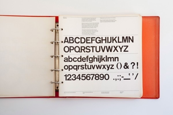 NYCTA Graphics Standards Manual by Massimo Vignelli and Unimark International | Incredible Types #mannual #folder