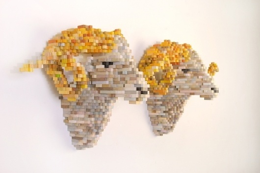 http://shawnsmithart.com/images.htm #sculpture #pixel