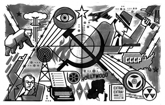 The McCarthyism Movement - The Momentus Project #illustration #momentus #typography