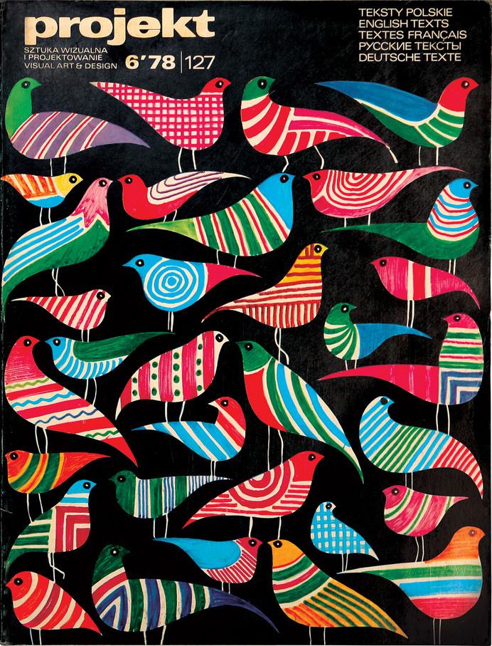 design-is-fine: Hubert Hilscher, artwork for polish projekt magazine, 1978. Via flickr #magazine