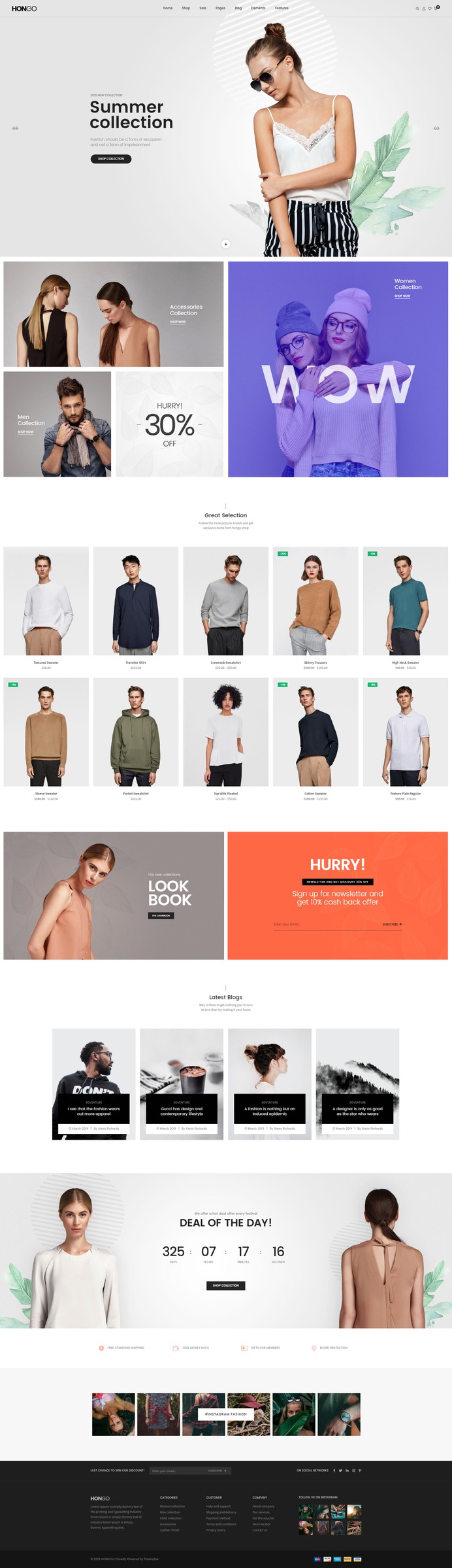 #Hongo #WooCommerce #WordPress Theme for #Fashion by #ThemeZaa