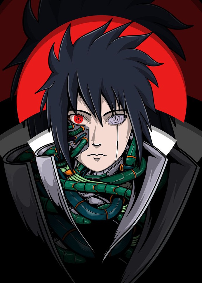 "Sasuke" Poster Print on metal by Sam Kal