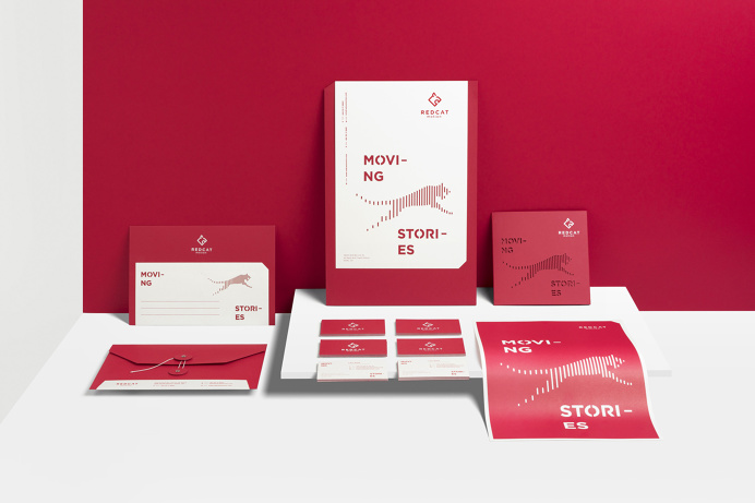 Brand identity Redcat motion #visual identity, stationary