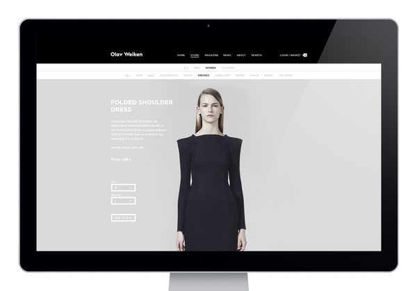 Olav Weiken #fashion #grid #clean
