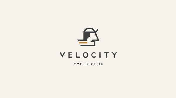 VELOCITY CYCLE CLUB on Behance #cycle #logo #brand #club
