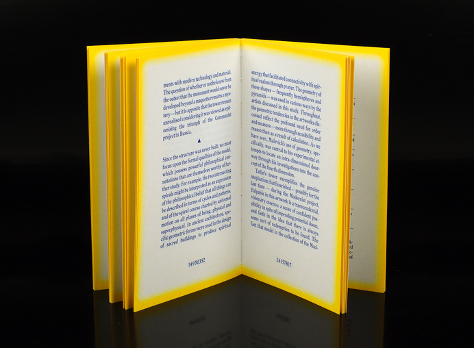 Work — Konst & Teknik #print #booklet #gradient