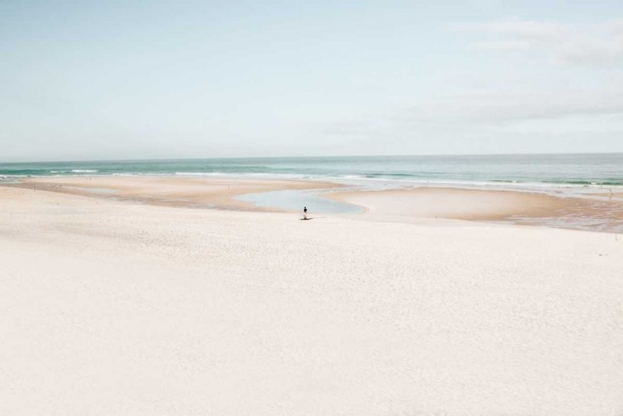Summer Beach: Minimalist Landscape Photography by Ludwig Favre
