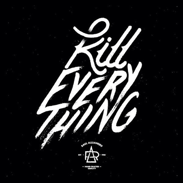 Hand Lettering Works by Raul Alejandro | Abduzeedo Design Inspiration #type #letting #typography