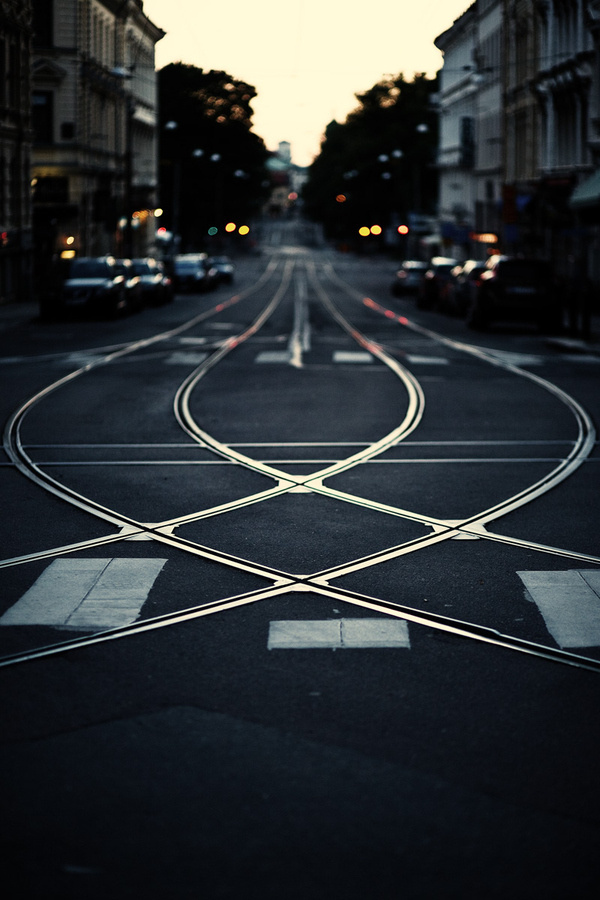 Standing Elements #cross #way #photography #street #car #cable