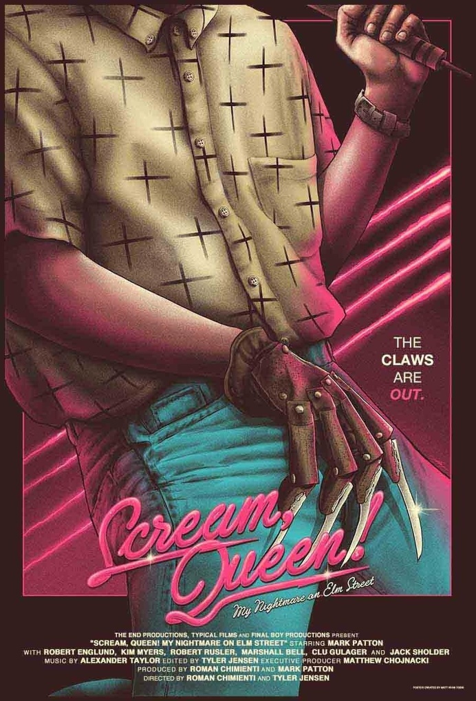 Extra Large Movie Poster Image for Scream, Queen: My Nightmare on Elm Street