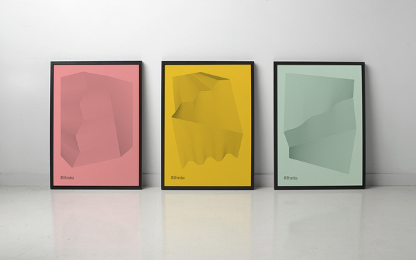 RITMIA ATIPUS 10 #print #geometric #poster