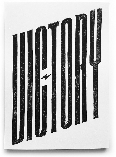 WHITE BLACK GREY #victory #poster