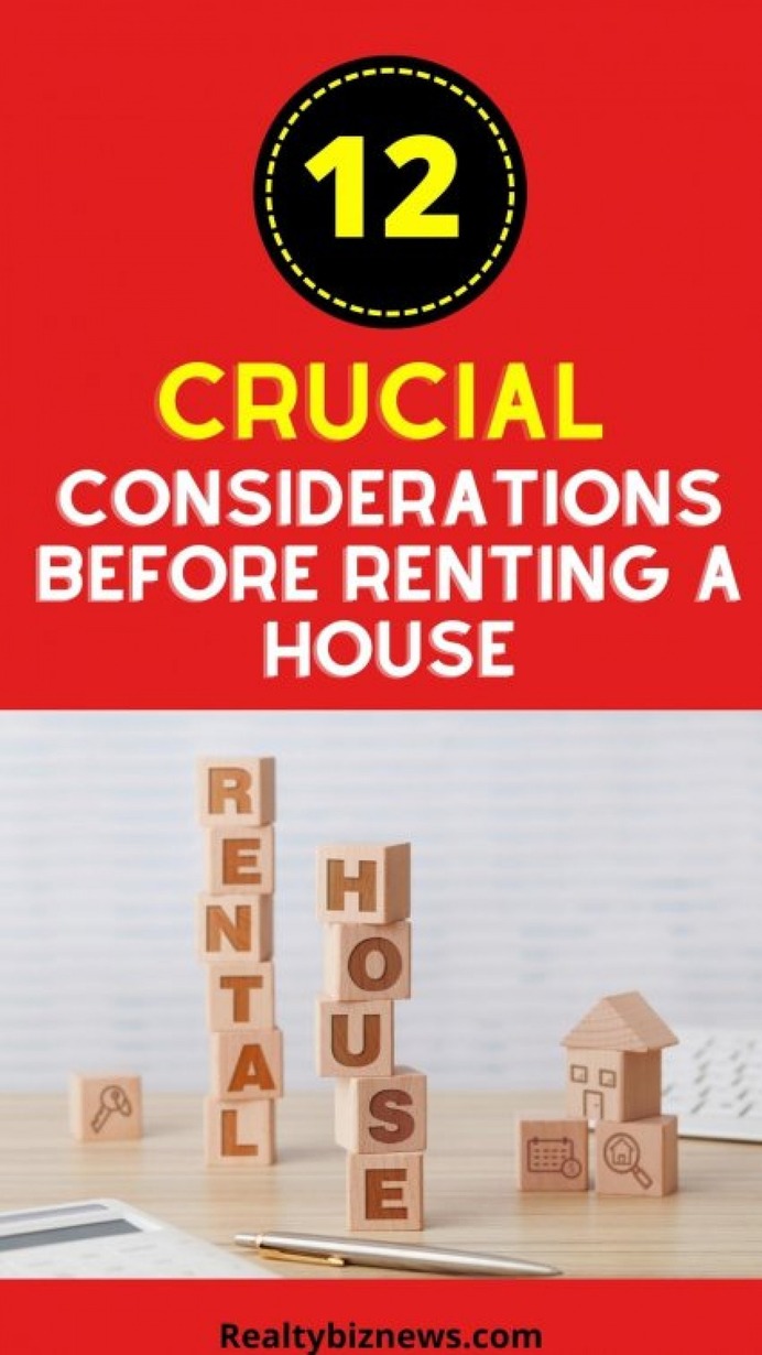 What to Think About Before Renting a Home Infographic