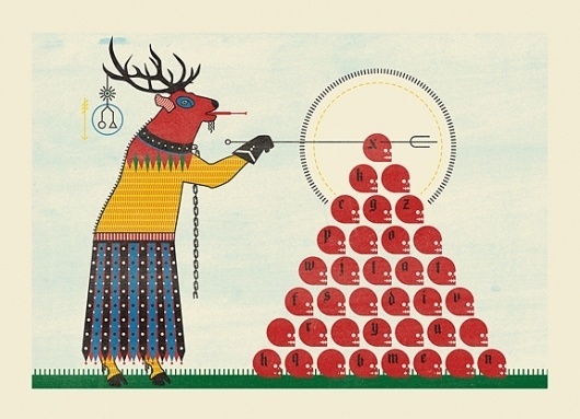 beast4noboxcar.jpg (576×417) #illustration #deer