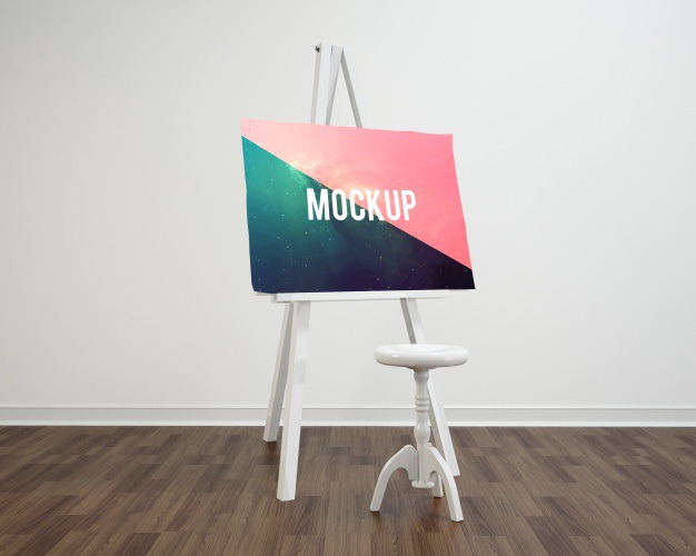 Canvas on white stand mock up Free Psd. See more inspiration related to Frame, Poster, Mockup, Wood, Template, Photo frame, Web, Photo, Website, Wall, White, Elegant, Mock up, Poster template, Psd, Stand, Templates, Website template, Canvas, Mockups, Up, Web template, Realistic, Showcase, Real, Web templates, Mock ups, Mock, Psd mockup, Ups and Wood mockup on Freepik.