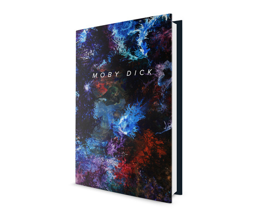 Moby-Dick book design by The Frontispiece