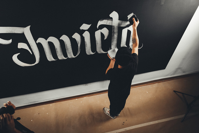INVICTA - Mapping on Letters on Behance