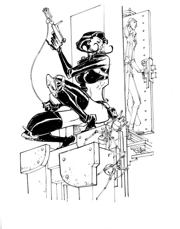 AEON FLUX_commission by EricCanete on deviantART #aeon #flux