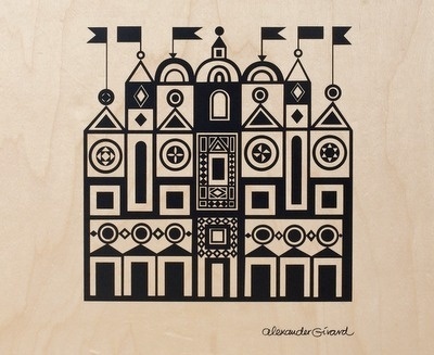 pica + pixel: Eye Candy: PLYprints with Alexander Girard #girard