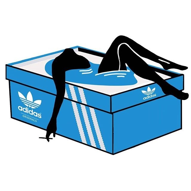 Adidas originals, always fresh... #illustration #adidas #adidasoriginals #streetwear #sneakers #fresh