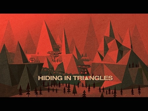 Movie Title Screens | Matthew Lyons #movie #title #geometric #illustration #matthew #polygons #lyons