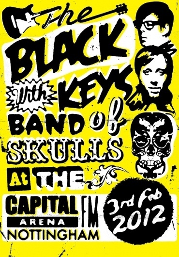 LL Reps News » The Black Keys gig poster by Steve Wilson #poster