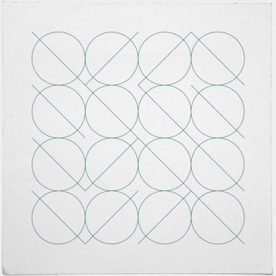 GEOMETRYDAILY: #531 I/O – A new minimal geometric composition each day.