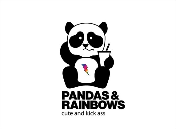 mkn design Michael Nÿkamp #ass #rainbows #shy #panda #kick #bolt #cute #lighting