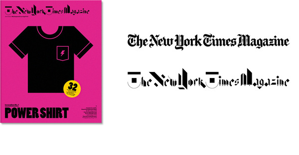 New York Times Magazine image 2 #fonts #times #gothic #york #new