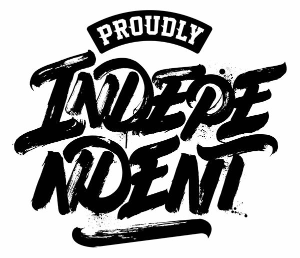 "PROUDLY INDEPENDENT" logo for Macro Beats djs