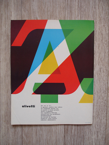 Graphis 115 –– 1964 – Back cover advert #cover #print #design #magazine