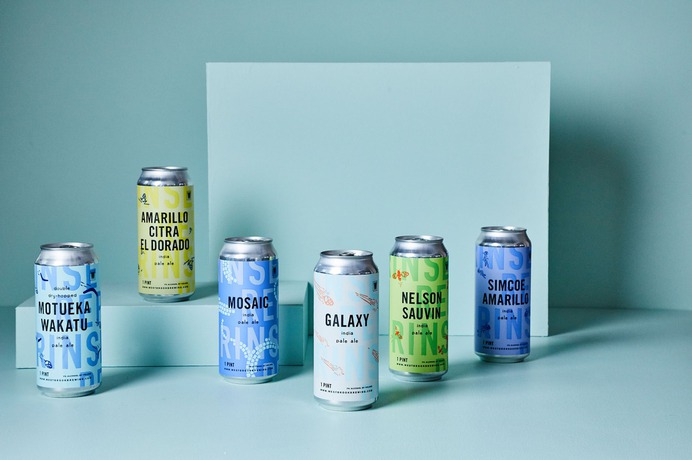 Westbrook Cans Packaging Design - Mindsparkle Mag Westbrook Brewing is a craft brewery in Mt. Pleasant, SC. Their mission is to make the most interesting, drinkable, and generally awesome beer possible. #logo #identity #branding #design #color #photography #graphic #design #gallery #blog #project #mindsparkle #mag #beautiful #portfolio #designer