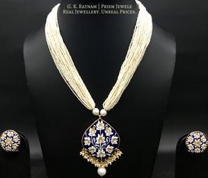 Pendant Set - gold diamond polki kundan meena jadau jewellery
