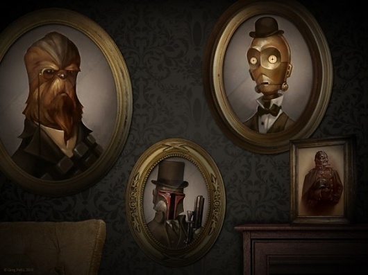 Greg Peltz's Victorian Star Wars Portraits | Trendland: Fashion Blog & Trend Magazine #greg #victorian #wars #peltz #portrait #star