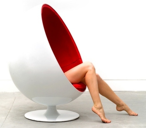 STUA DESIGN, ETC | Ball Chair, design Eero Aarnio, produced by... #ball #chair #furniture #aarnio #eero