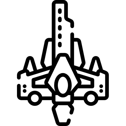 See more icon inspiration related to rocket, outer space, ships, transportation, vertical, thin, space, star, ship, nature and transport on Flaticon.
