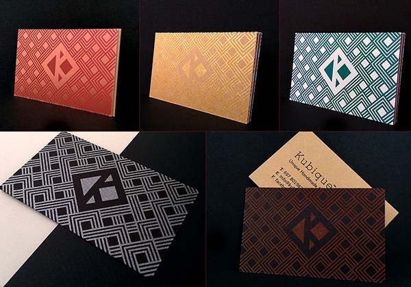 Kubique™ on Behance #silkscreen #geometry #print #patterns #cards