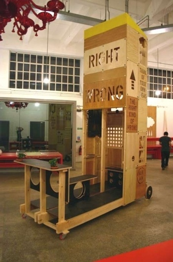 Dezeen » Blog Archive » The Right Kind of Wrong by Anthony Burrill and Michael Marriott #design #graphic #installation