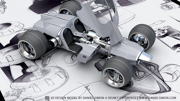 Tron: Legacy | Light Runner Design by Daniel Simon #animation #movie #tron #3drender #3dmodeling #legacy #runner #disney #film #light #3d
