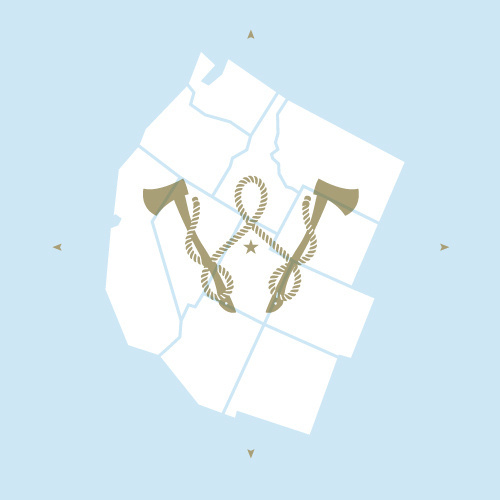 New work by Dan Christofferson. #wild #west #dan #map #christofferson #illustration