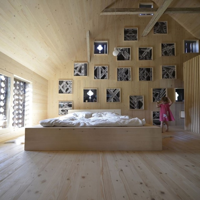 Old Barn revitalized by converting into a loft apartment