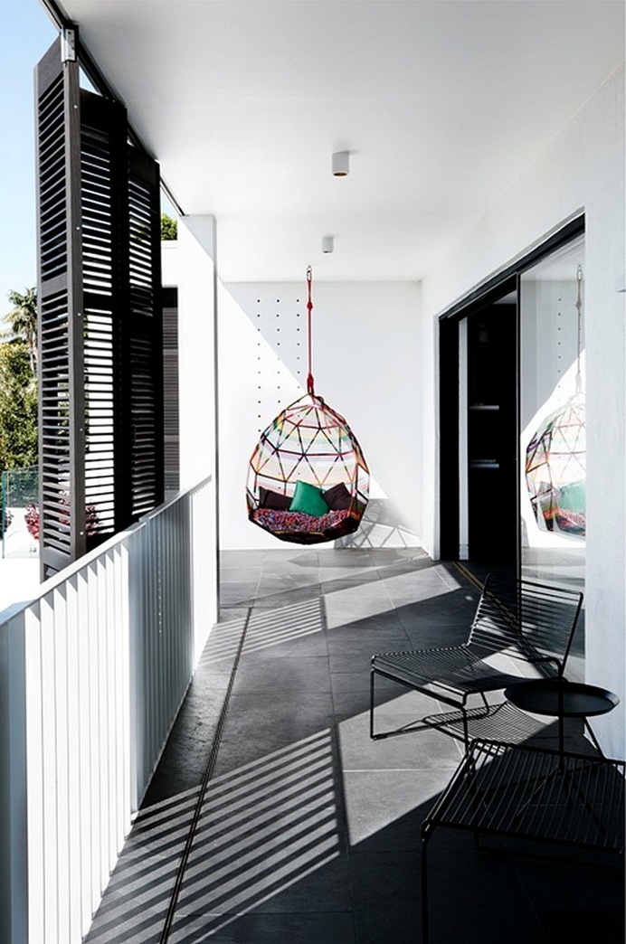 Inside Outside House – Private Retreat With a Louvered Facade