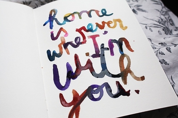 Home | Flickr - Photo Sharing! #isabelle #home #colors #laydier #painting #watercolor #typography