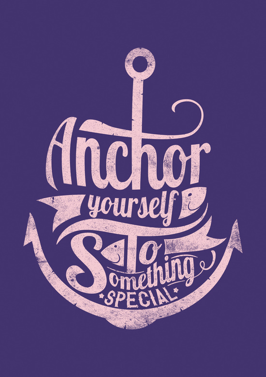 T-shirts design idea #194: Anchor to something special by Tshirt-Factory