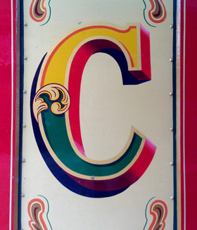Letterform, Circus, Joby Carter, font, typeface, hand lettering