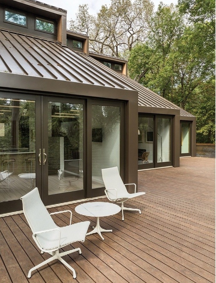 Renovation of a Private Residence on a Wooded Site Near Iowa City, Iowa 16